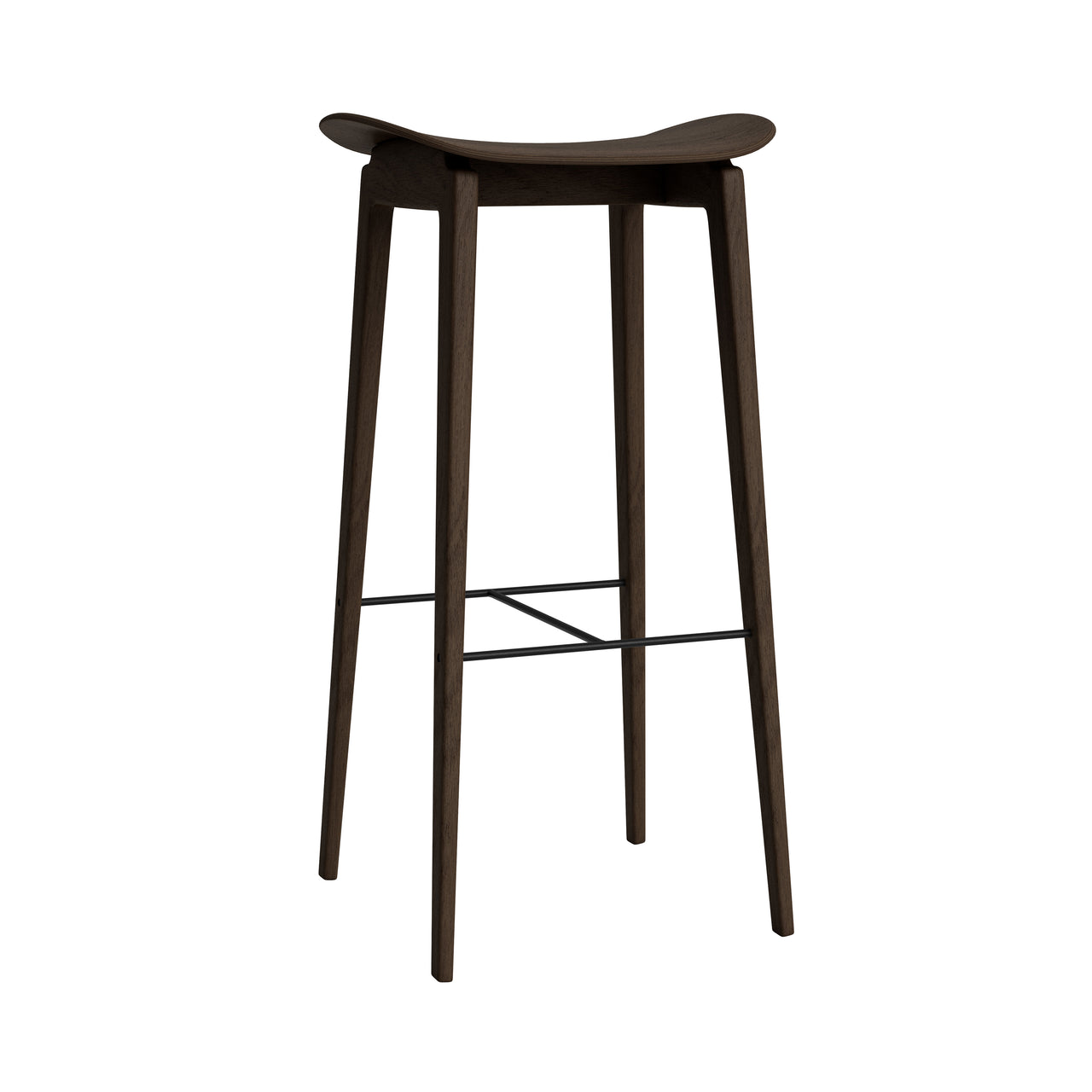 NY11 Bar + Counter Stool: Bar + Dark Smoked Oak