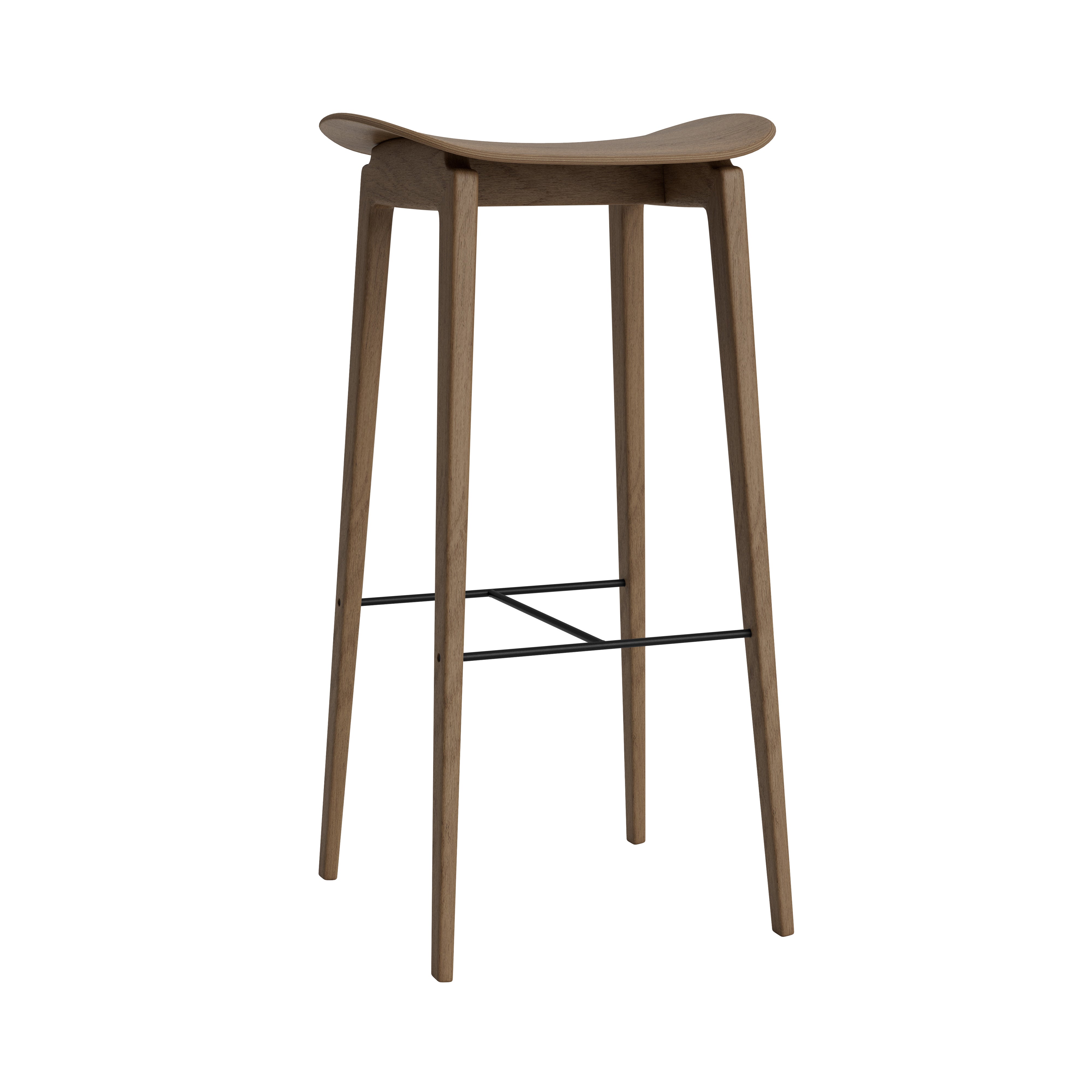 NY11 Bar + Counter Stool: Bar + Light Smoked Oak