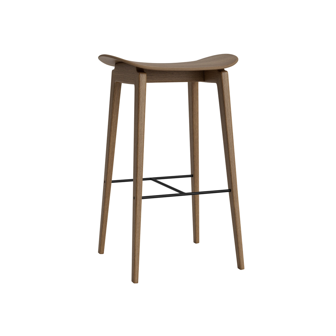 NY11 Bar + Counter Stool: Counter + Light Smoked Oak