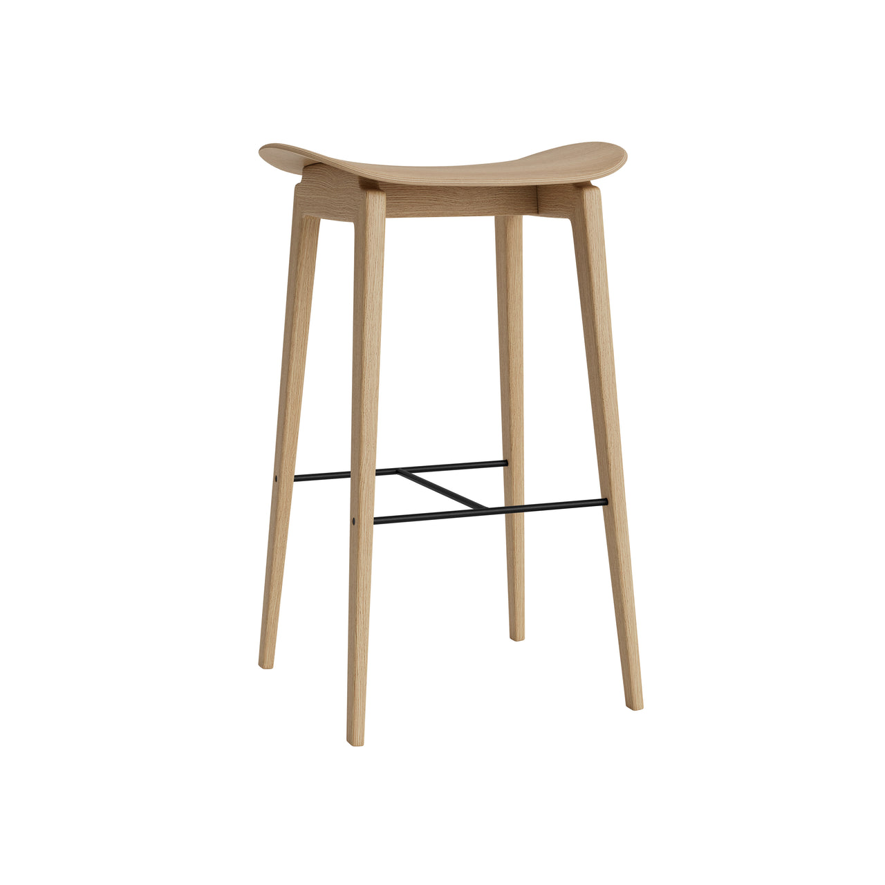 NY11 Bar + Counter Stool: Counter + Natural Oak 