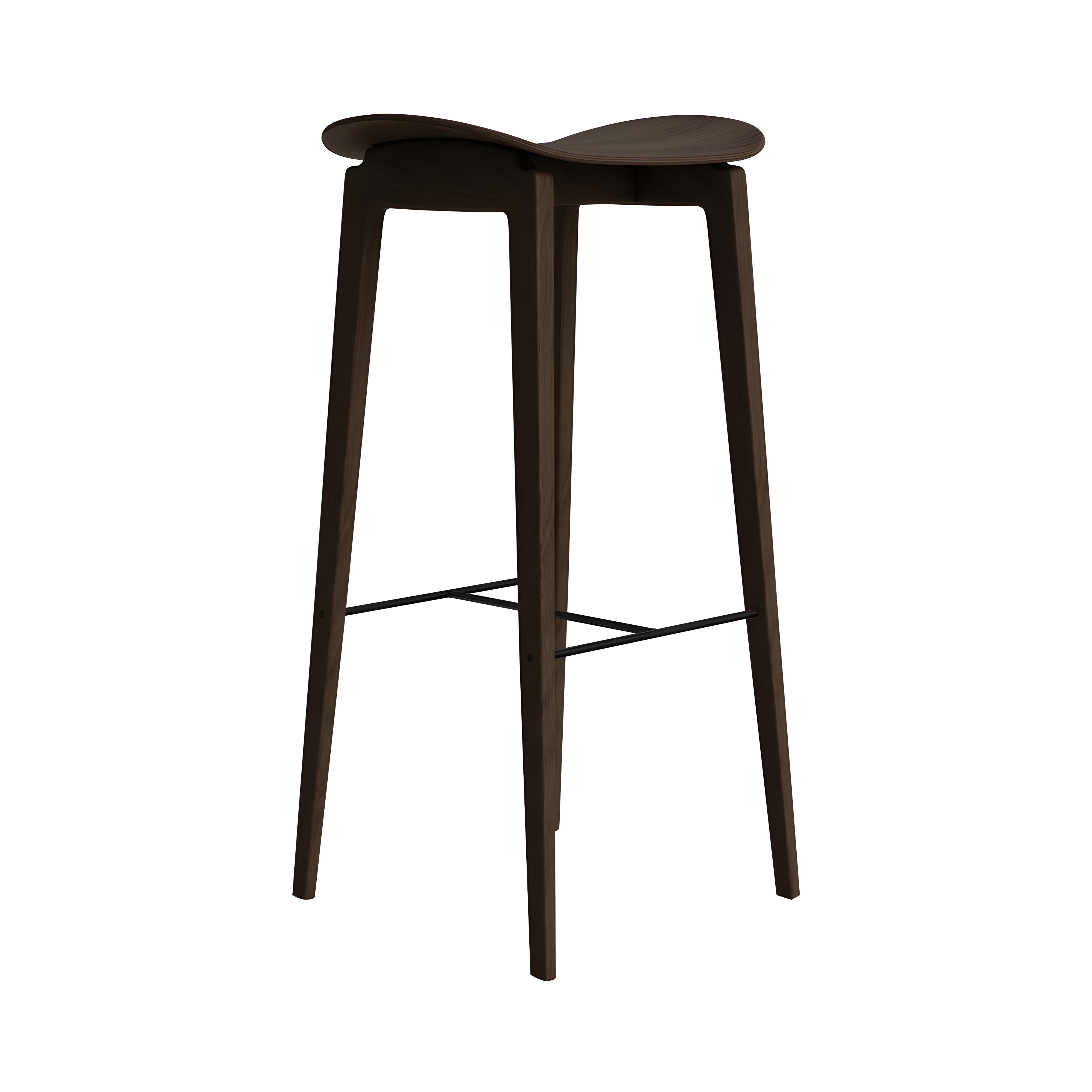 NY11 Bar + Counter Stool: Bar + Dark Smoked Oak