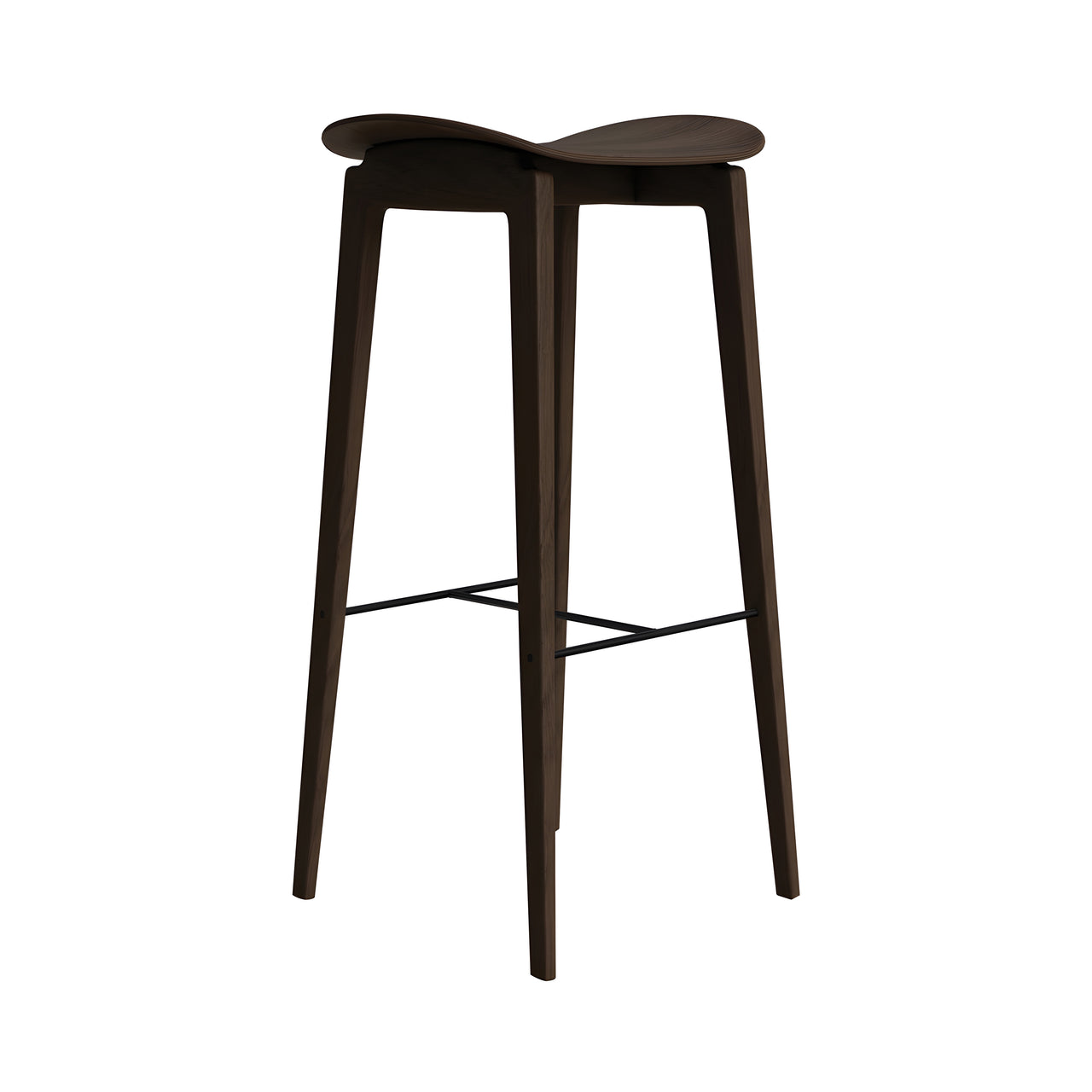 NY11 Bar + Counter Stool: Bar + Dark Smoked Oak