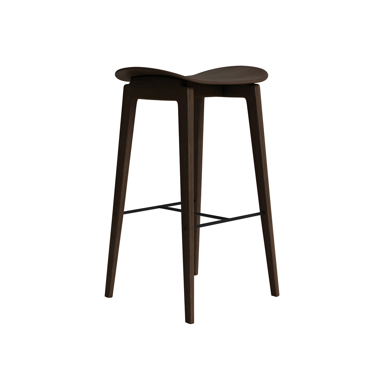 NY11 Bar + Counter Stool: Counter + Dark Smoked Oak