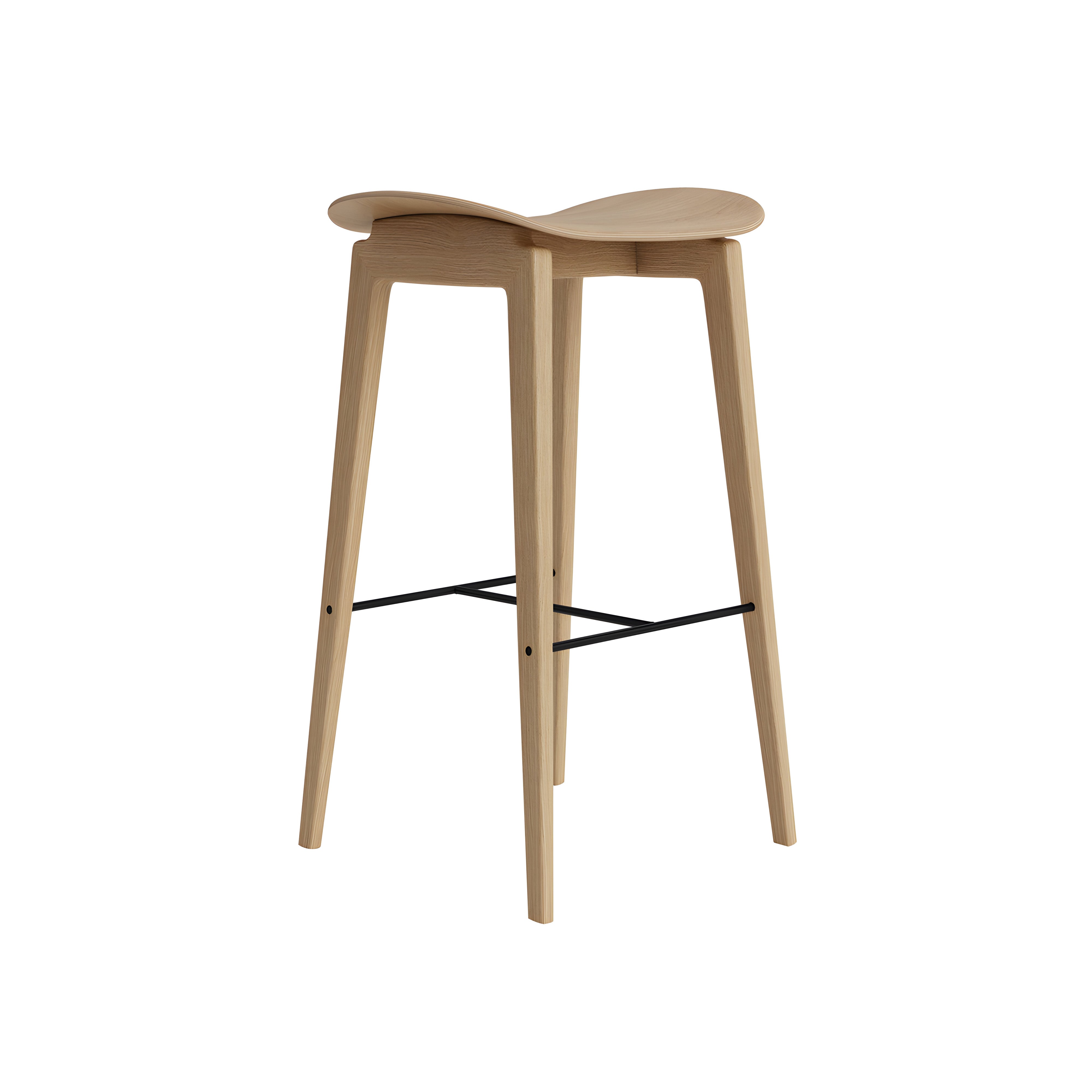 NY11 Bar + Counter Stool: Counter + Natural Oak