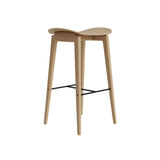 NY11 Bar + Counter Stool: Counter + Natural Oak