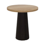 Container Round Table: Extra Small + Bodhi Cover + Natural Oil + Wenge