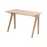 Slab Individual Desk: Natural Oak