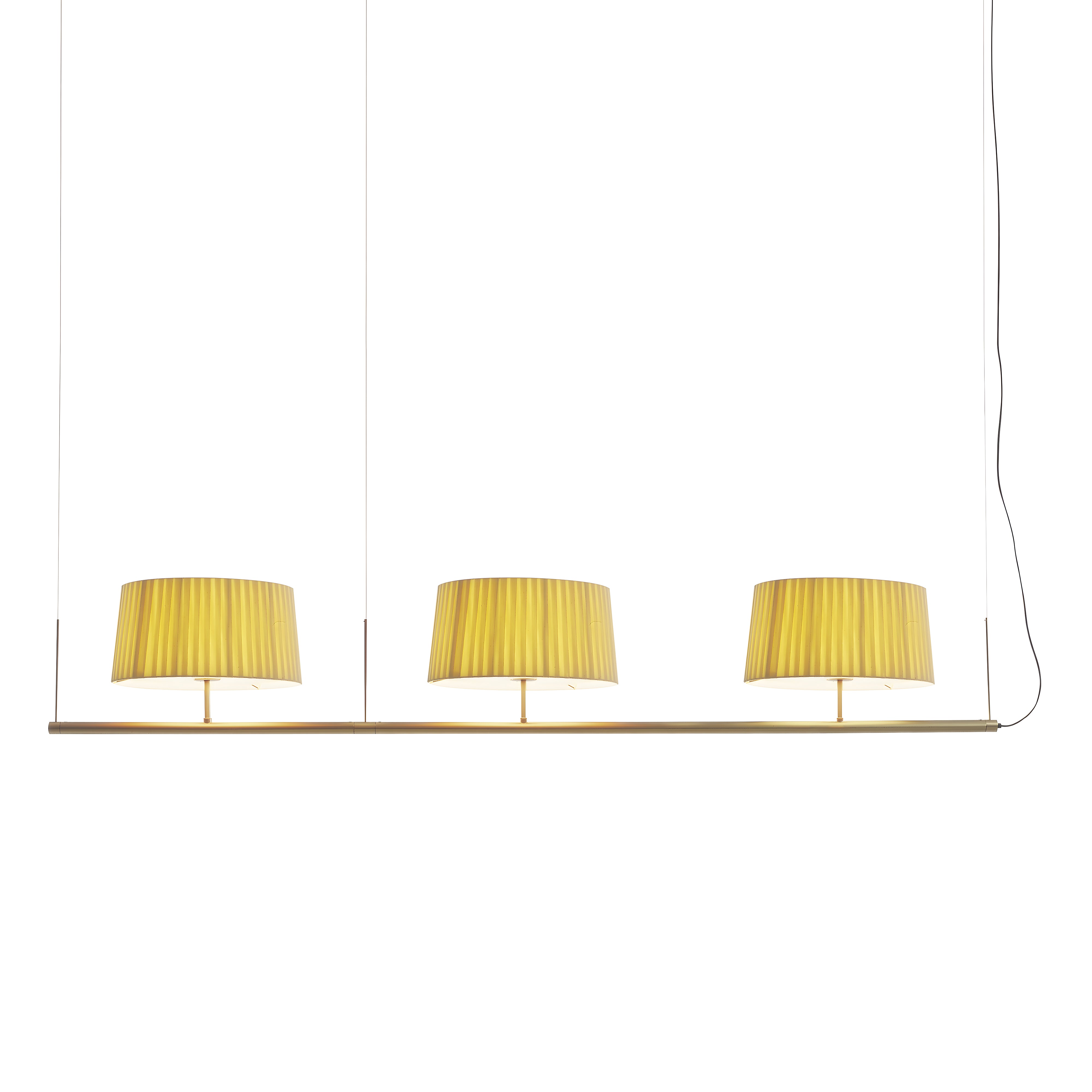 Sistema Gran Fonda Pendant Lamp: Natural + 3 Lampshades