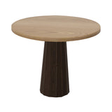 Container Round Table: Small + Bodhi Cover + Natural Oil + Cinnamon