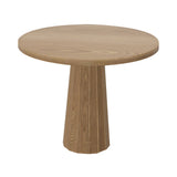 Container Round Table: Small + Bodhi Cover + Natural Oil + Natural Oil