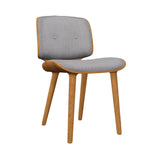 Nut Dining Chair: Natural Oil