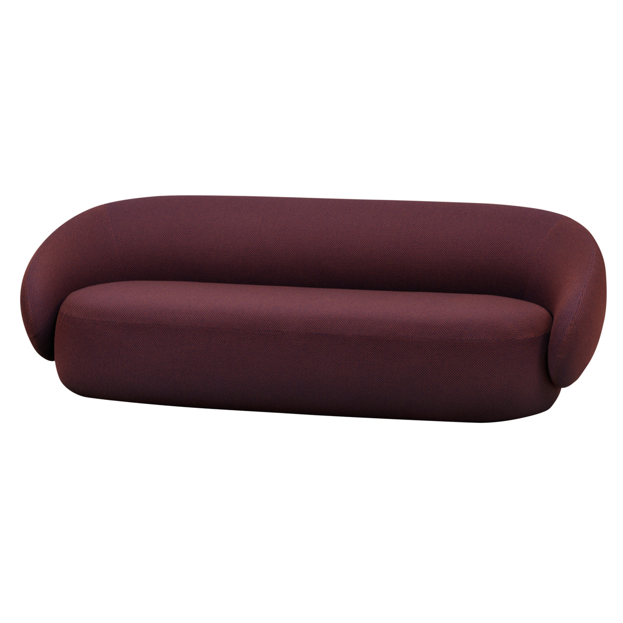 Nebulone Sofa + Pouf: Upholstered + Sofa