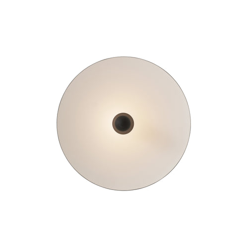 Kantarell Wall + Ceiling Lamp: Black