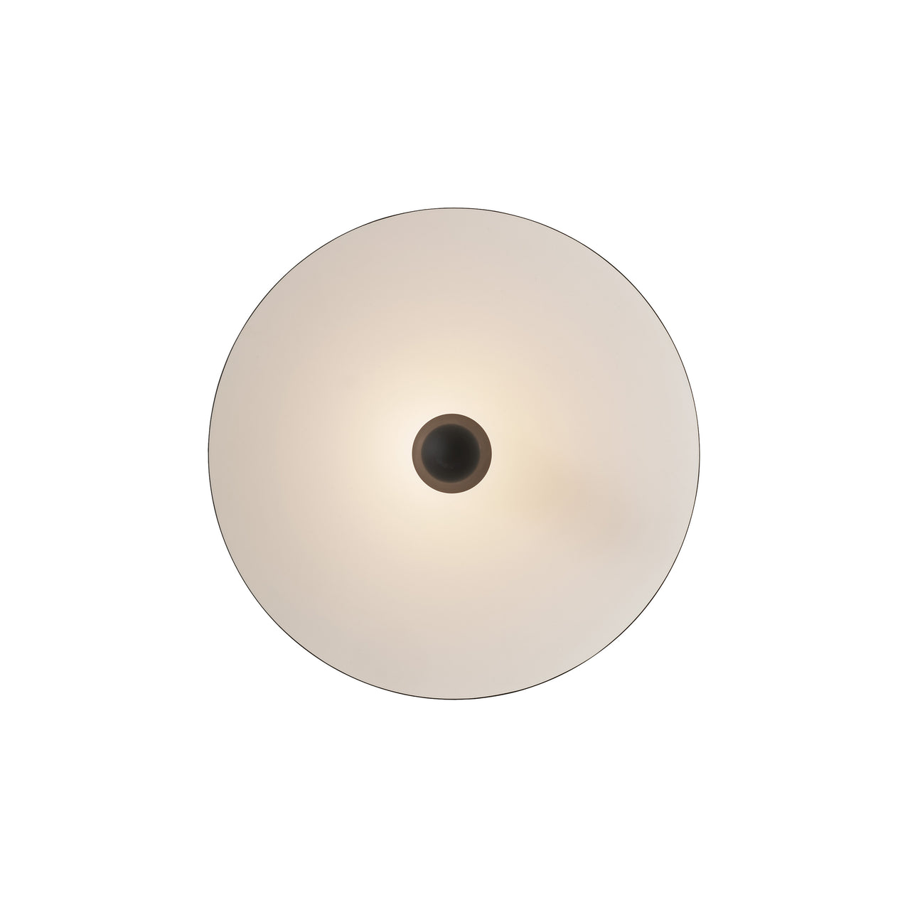 Kantarell Wall + Ceiling Lamp: Black