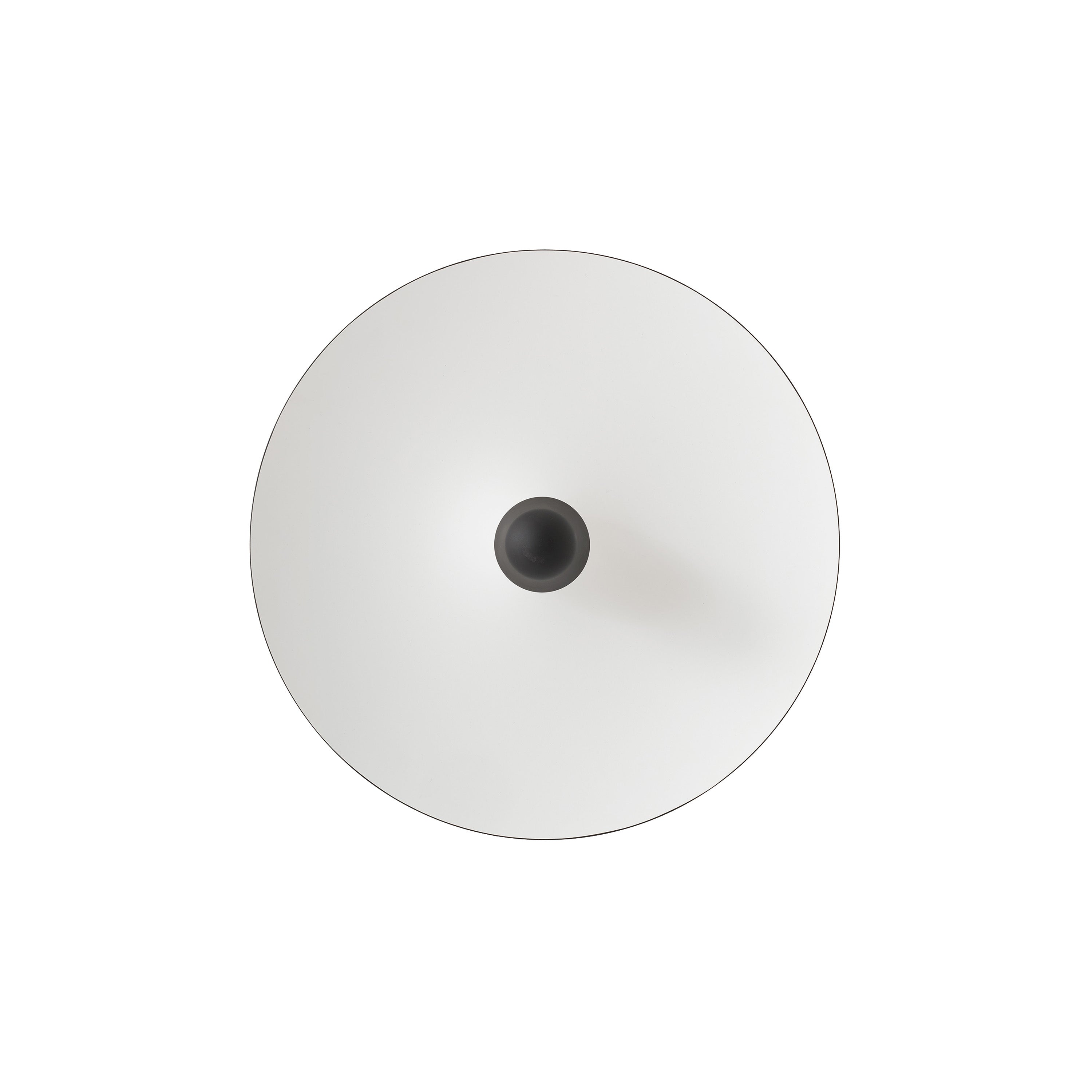 Kantarell Wall + Ceiling Lamp: Black