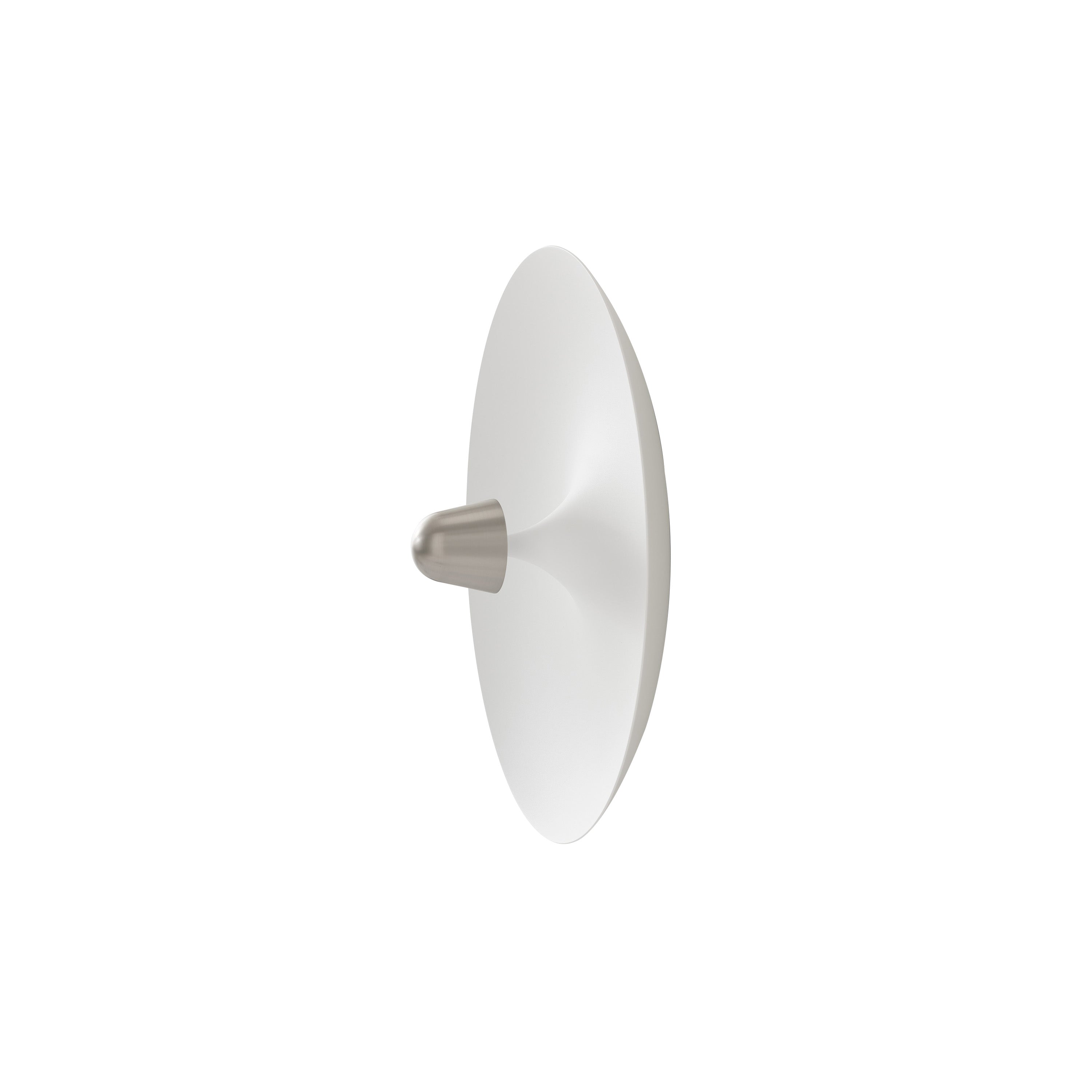 Kantarell Wall + Ceiling Lamp: Nickel