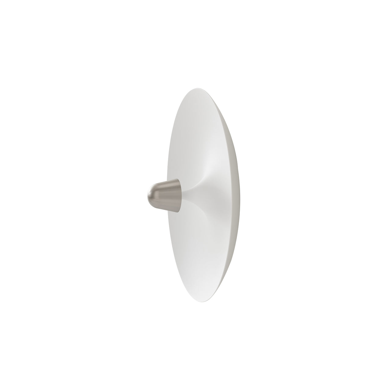 Kantarell Wall + Ceiling Lamp: Nickel