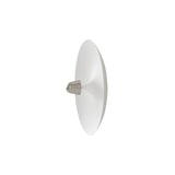 Kantarell Wall + Ceiling Lamp: Nickel