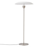 Kantarell Floor Lamp: Nickel