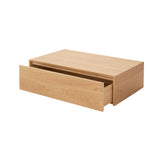 Mass Coffee Table High: With Drawer +  Oak