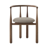 Bukowski Chair: Upholstered + Walnut