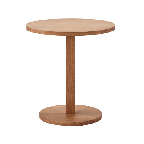 Atlas Bistro Table: Natural Oak