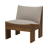 Tenon Lounge Chair: Upholstered + Furned Oak