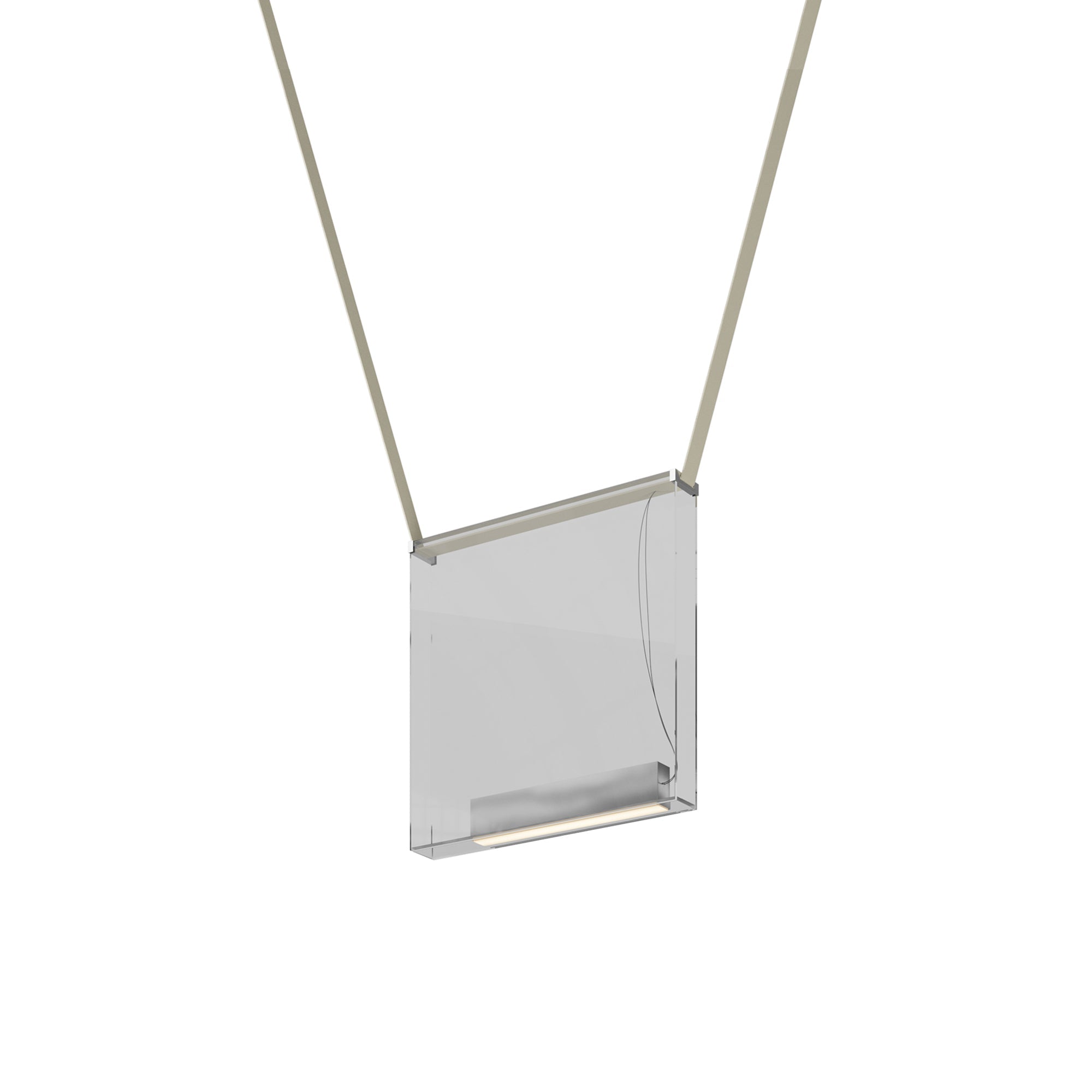 Sainte 22 Suspension Lamp: Extra Clear+ Beige