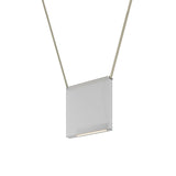 Sainte 22 Suspension Lamp: Frosted Extra Clear + Beige