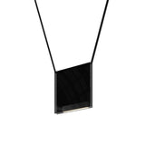 Sainte 22 Suspension Lamp: Black + Black