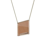 Sainte 22 Suspension Lamp: Bronze + Beige