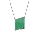 Sainte 22 Suspension Lamp: Green+ Beige