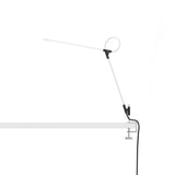 Superlight Clamp Lamp: White