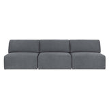 Wonder Sofa: 3 Seater without Armrest