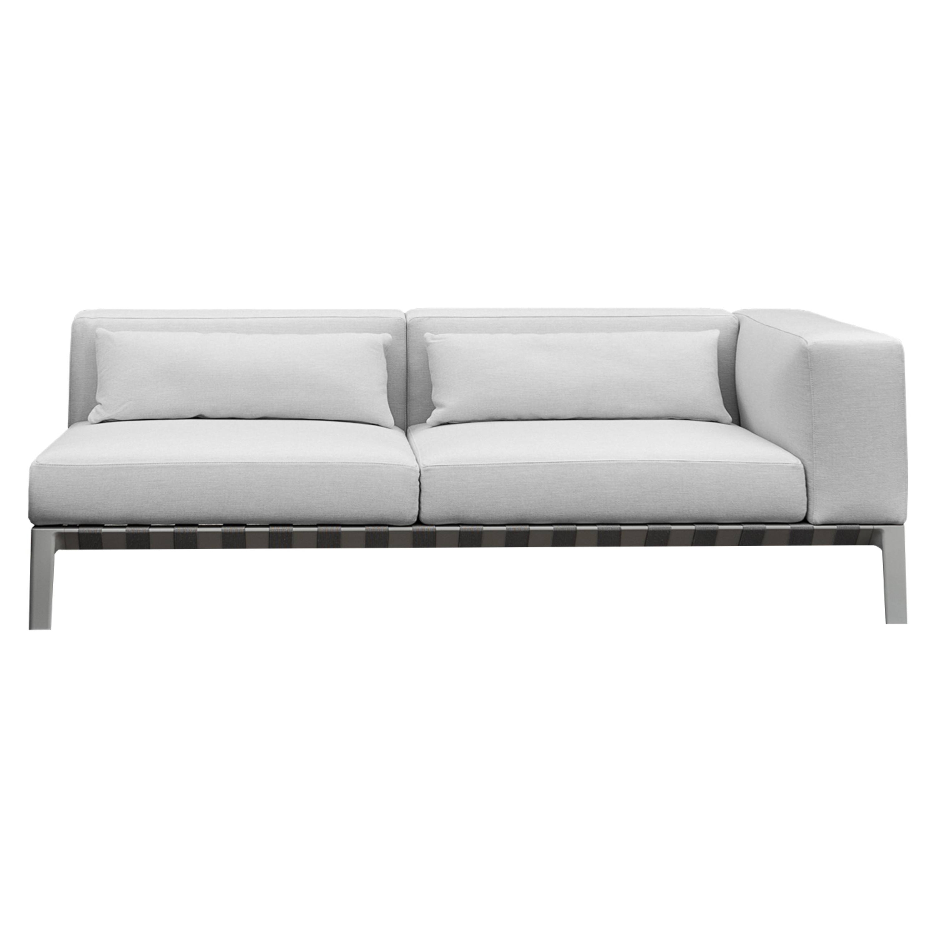 Able Sofa with Right Arm: Outdoor + Large - 84.6