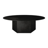 Epic Round Coffee Table: Steel + Large - 43.3