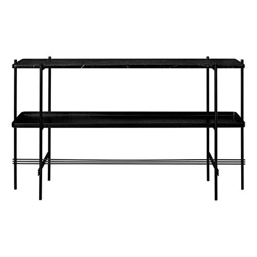 TS Console: With Tray + Black Marquina Marble