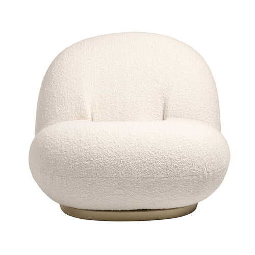 Pacha Lounge Chair: Pearl Gold