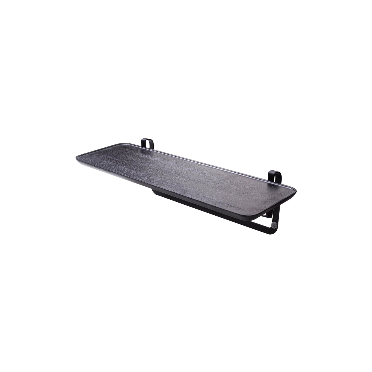 Utility Shelf Extension: Dark Brown Oak