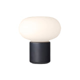 Karl-Johan Portable Table Lamp: Cold Black