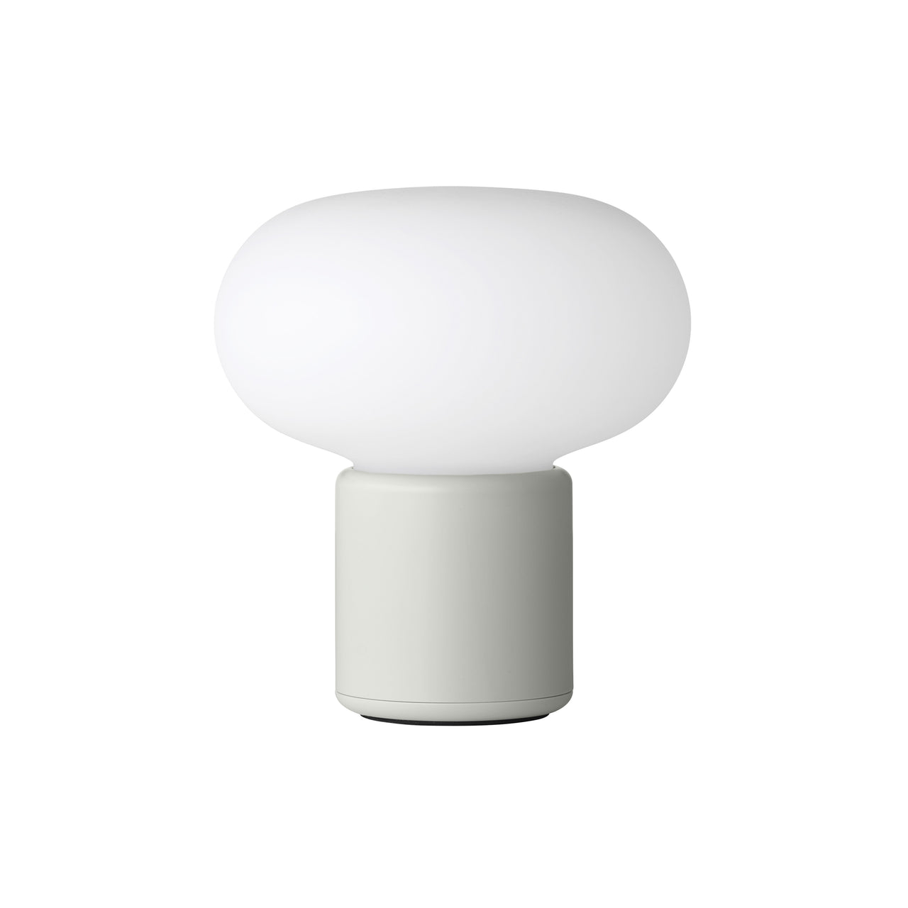 Karl-Johan Portable Table Lamp: Light Grey