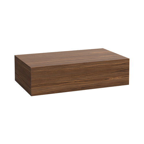 Mass Coffee Table High: Without Drawer + Walnut