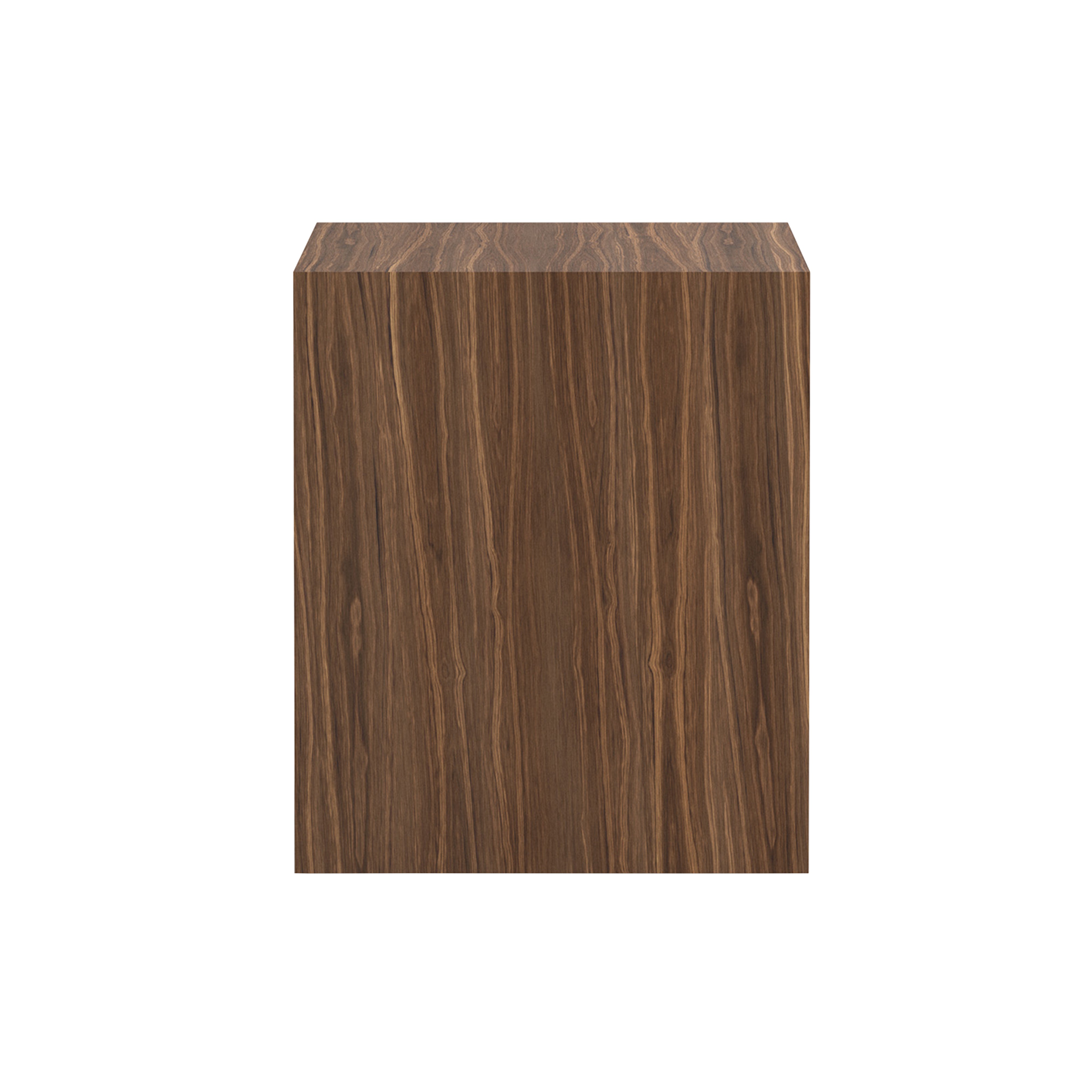 Mass Side Table: Without Drawer + Walnut