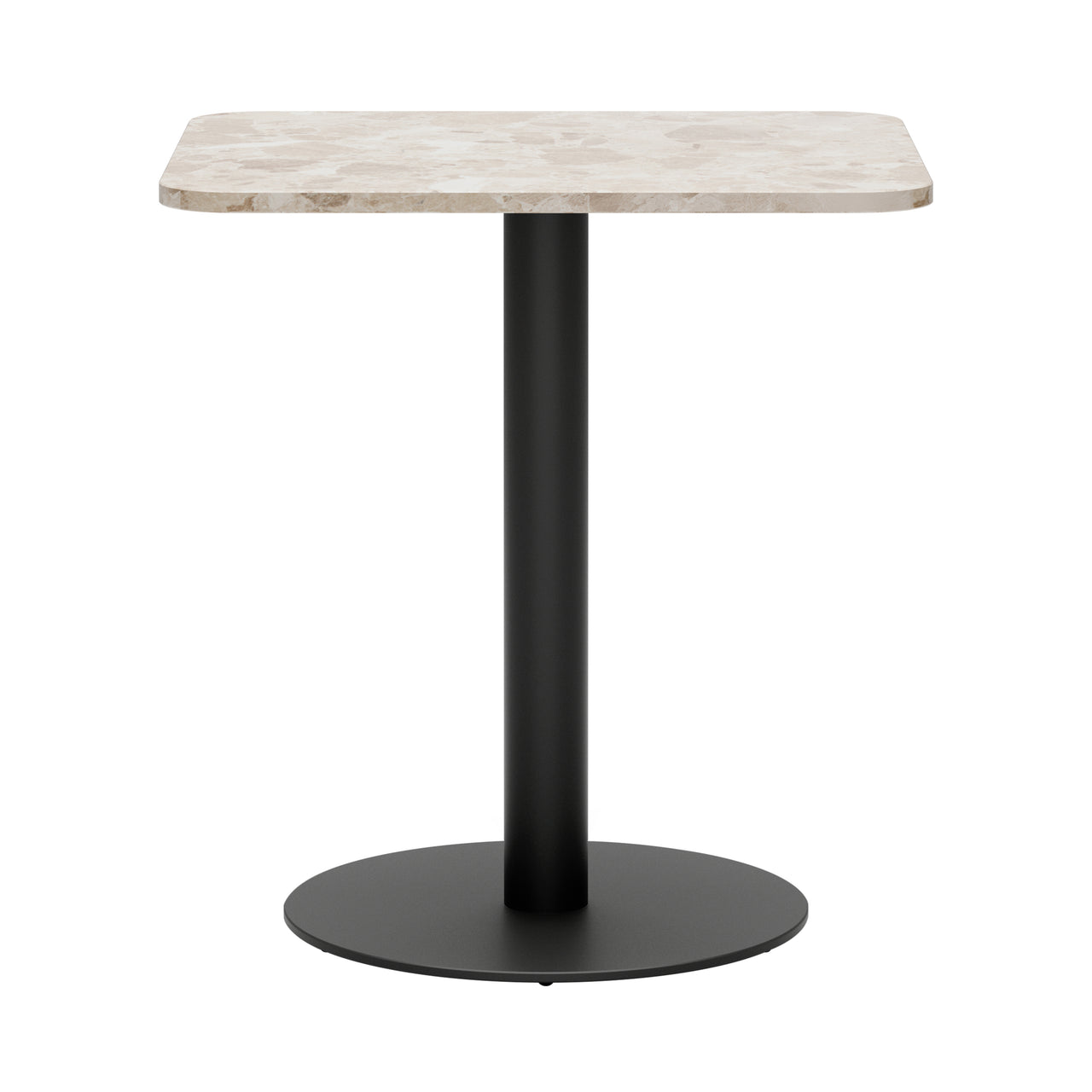Florence Column Rectangular: Marble Top + Kunis Breccia Marble