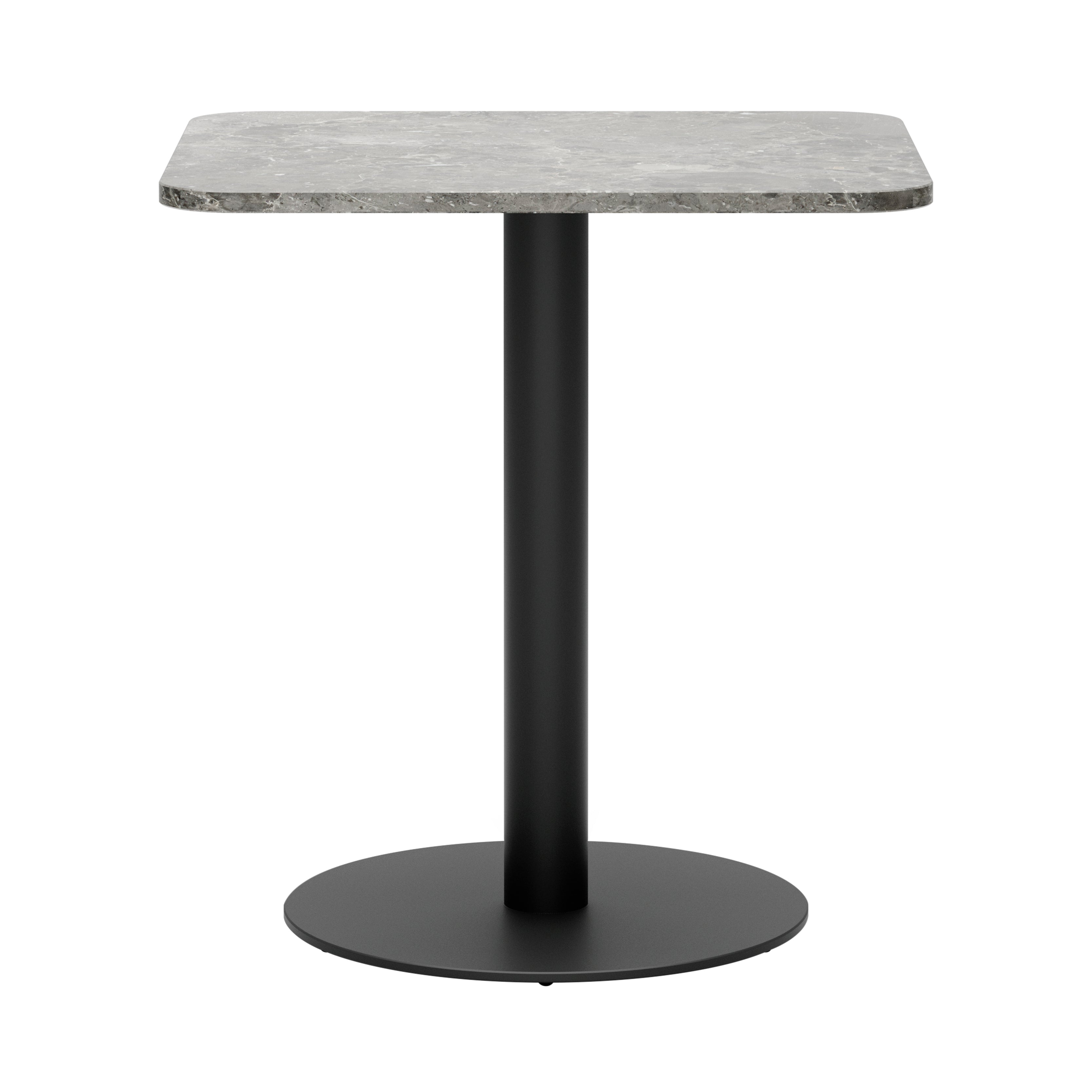 Florence Column Rectangular: Marble Top + Gris Du Marais Marble