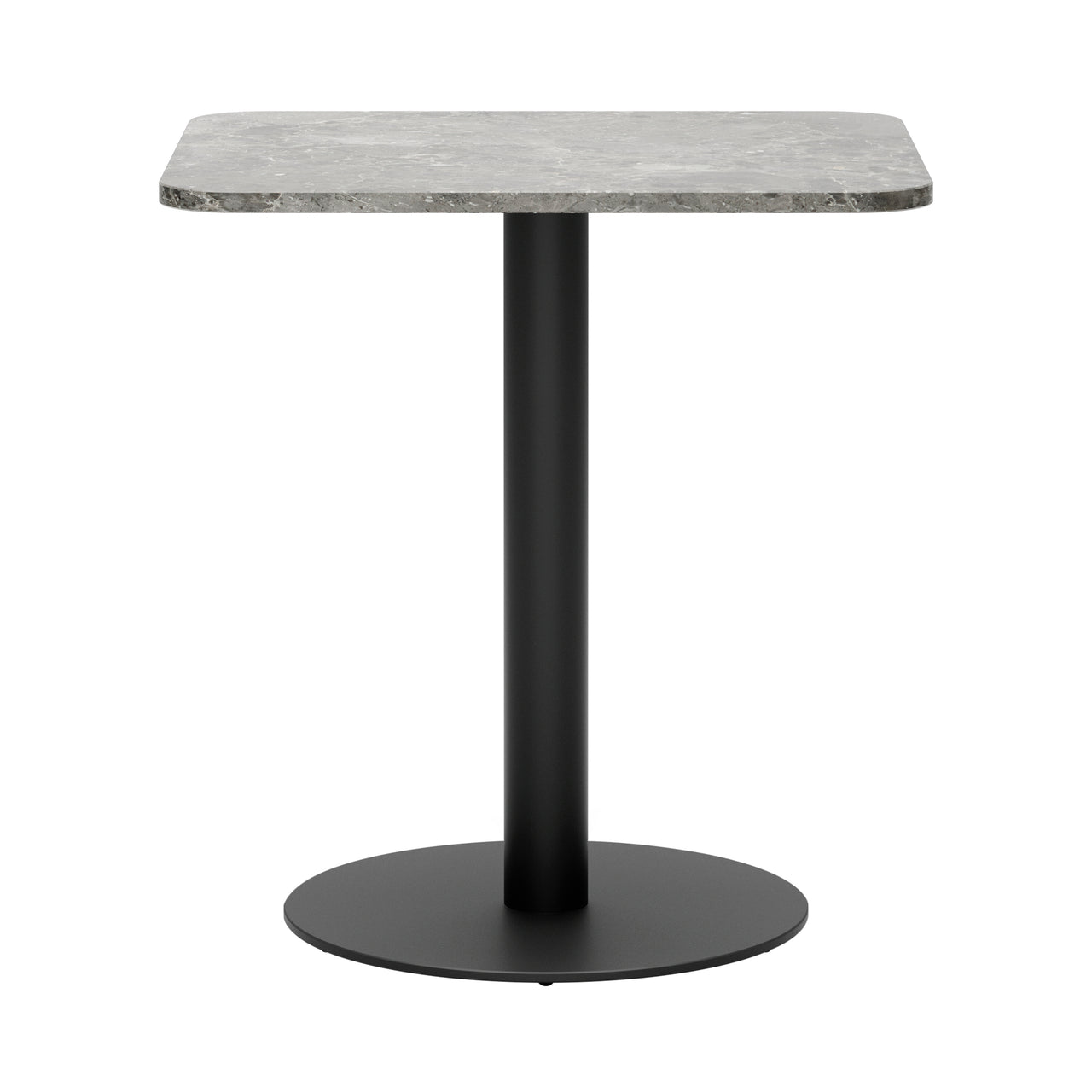 Florence Column Rectangular: Marble Top + Gris Du Marais Marble