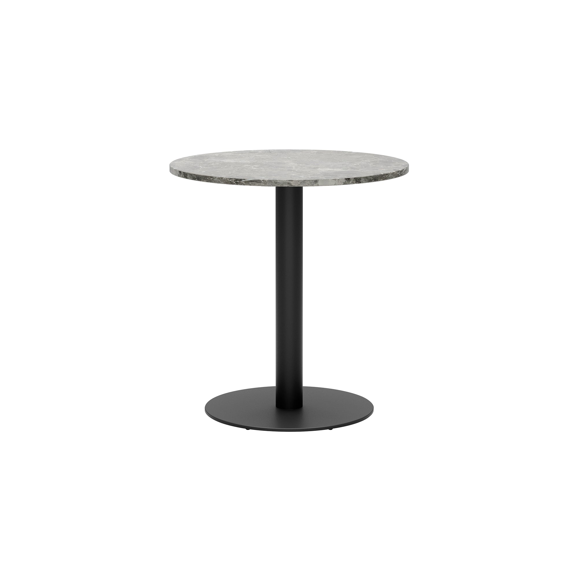 Florence Column Round Table: Marble Top + Small - 27.6