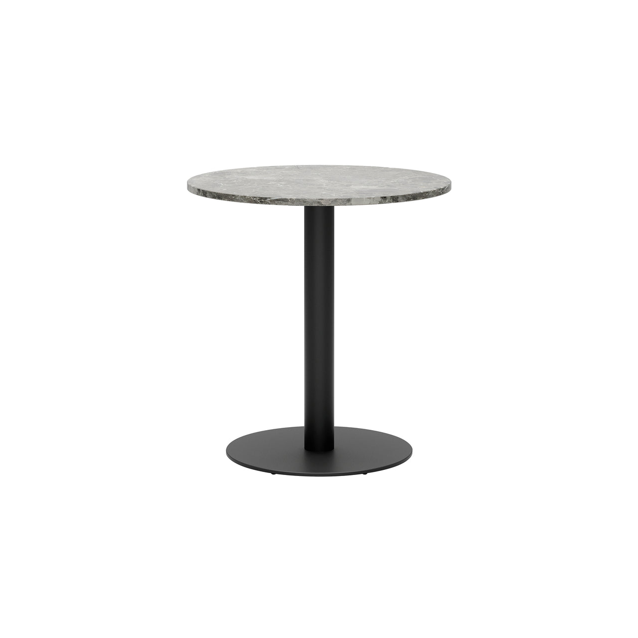 Florence Column Round Table: Marble Top + Small - 27.6