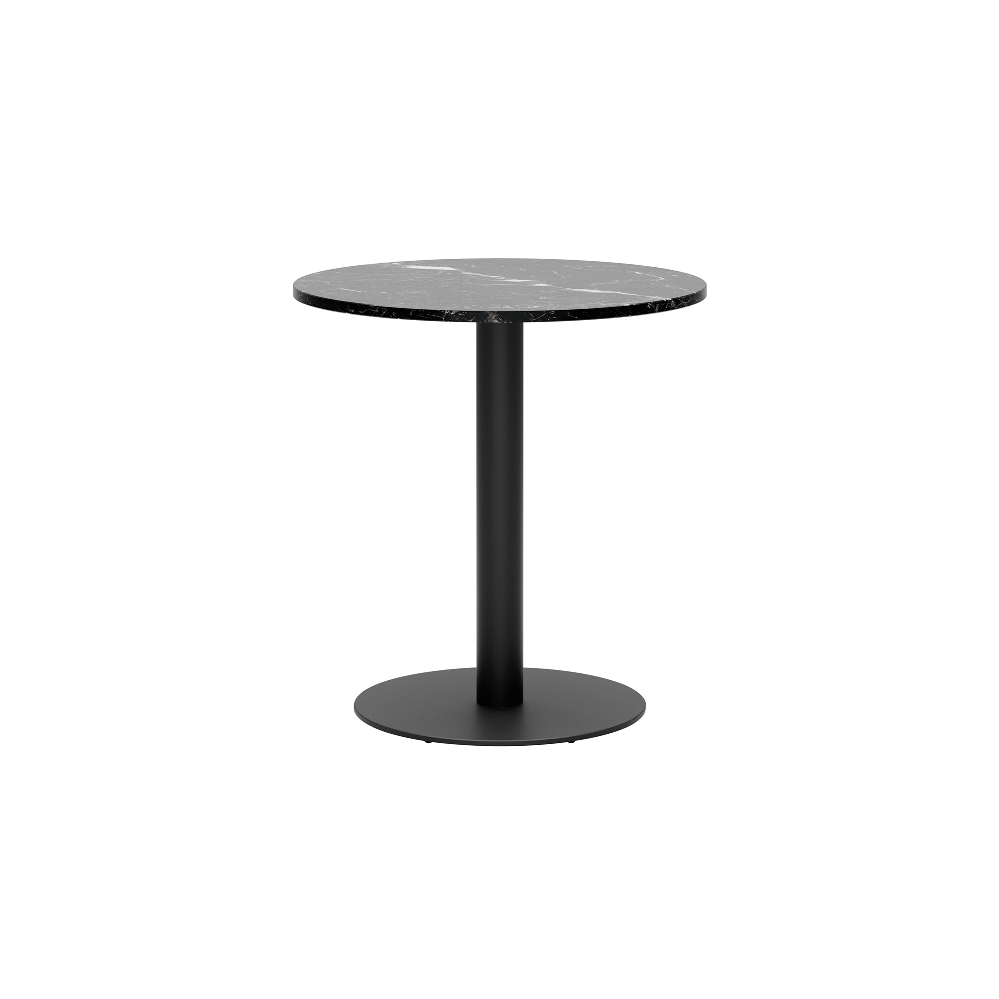 Florence Column Round Table: Marble Top + Small - 27.6