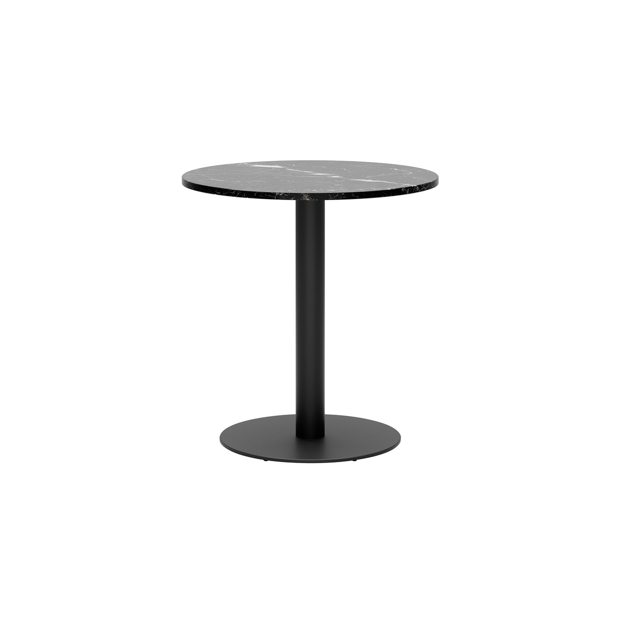 Florence Column Round Table: Marble Top + Small - 27.6